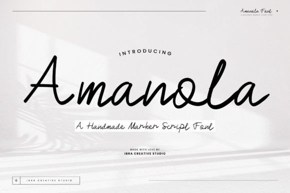 Amanola: The Script Handwritten Font for Dynamic Digital Campaigns