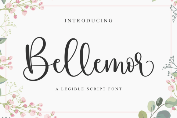 Bellemor Font: Elegant Script for Creative Projects