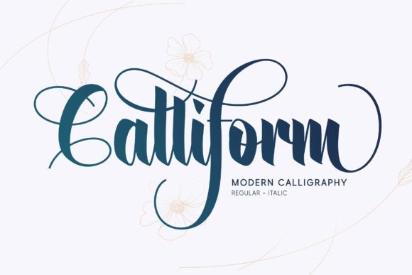 Calliform: A Script Font That Elevates Your Brand’s Visual Identity