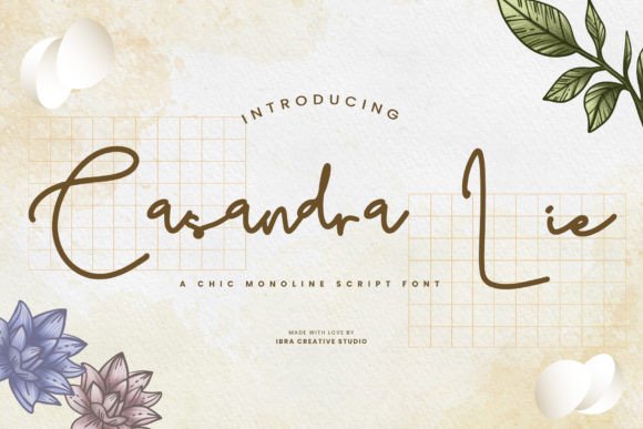 Casandra Lie Script Font