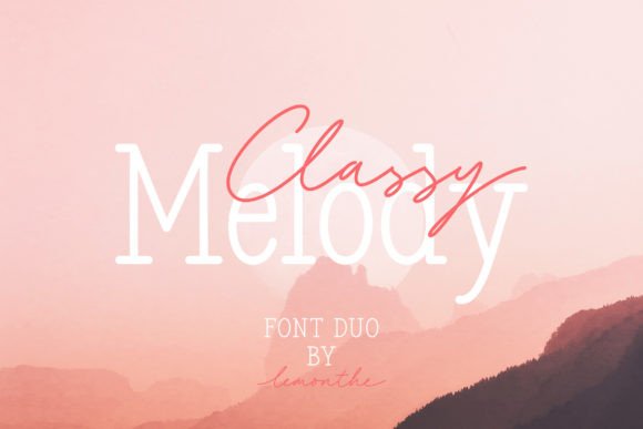 Classy Melody: A Timeless Script Handwritten Font