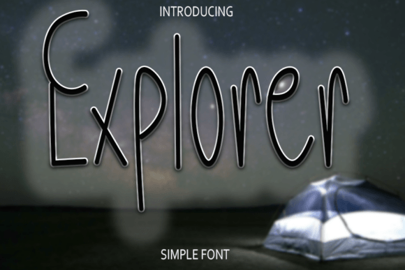 Explorer: A Joyful Script Font for Creative Branding