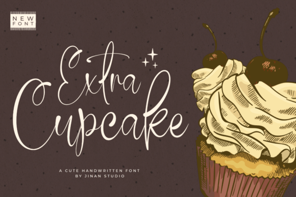 Extra Cupcake: The Perfect Font for Stylish Branding and Creative Design