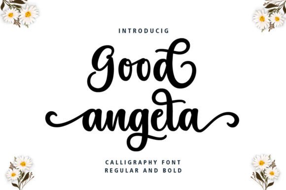 Good Angela: A Script Font for Editorial Elegance