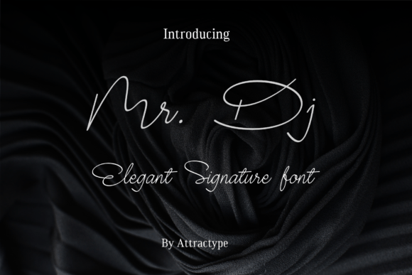 Mr. Dj: A Script Font for Creative Branding and Design