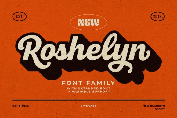 New Roshelyn: The Script Font That Elevates Brand Design