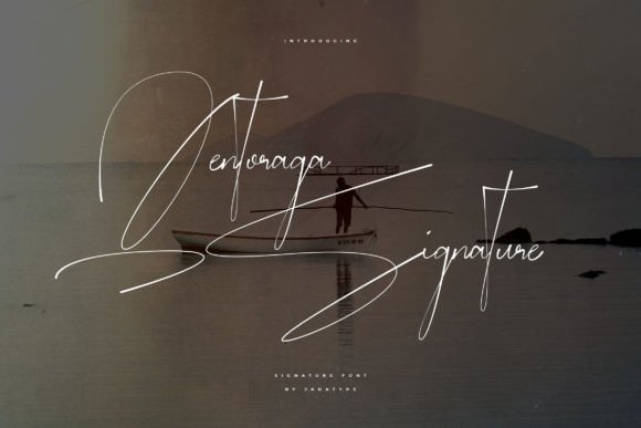Qentoraga: A Script Font for Digital Branding and Web Design