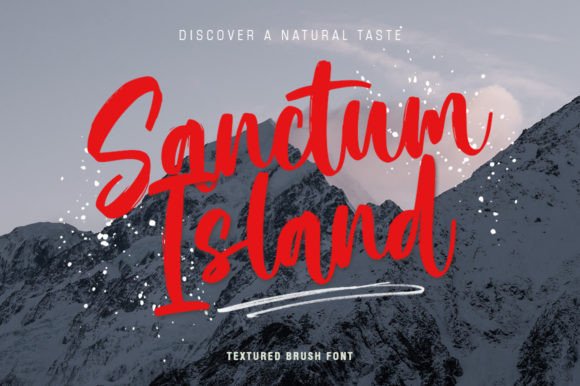Sanctum Island: A Script Font for Bold Branding and Digital Design