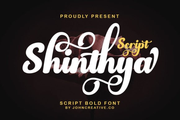 Shinthya: A Timeless Script Font for Web Design and Branding