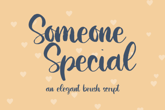 Someone Special: A Script Handwritten Font for Creative Makers