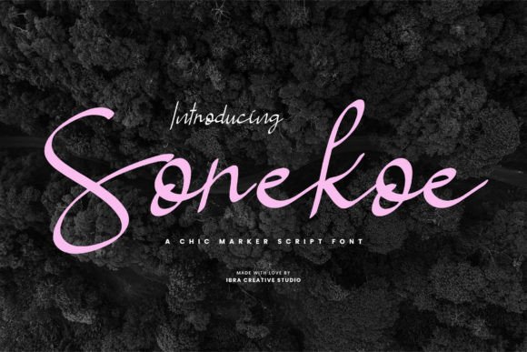 Sorekoe: A Script Font That Breathes Life Into Handmade Creations