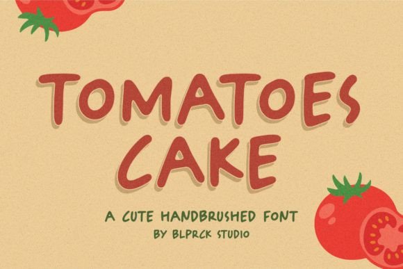 Tomatoes Cake: A Script Font for Stylish Branding and Professional Design