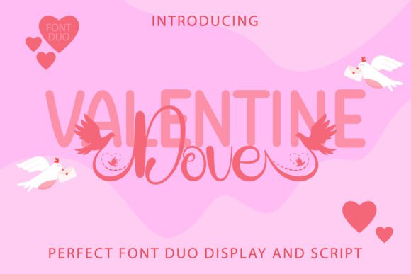 Valentine Dove: A Script Font for Creative Crafters and Handmade Sellers