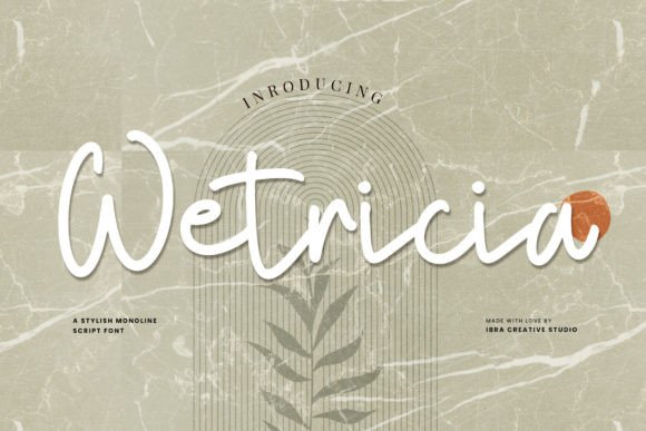 Wetricia: The Font That Elevates Your Brand’s Visual Identity