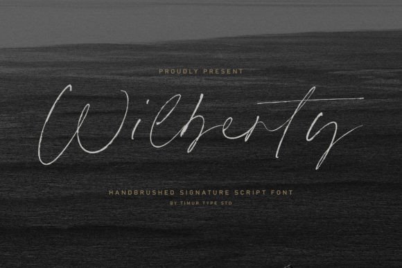 Wilberty: A Script Font That Elevates Your Digital Brand