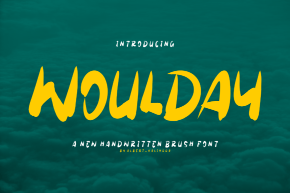 Woulday: A Refined Script Font for Designers